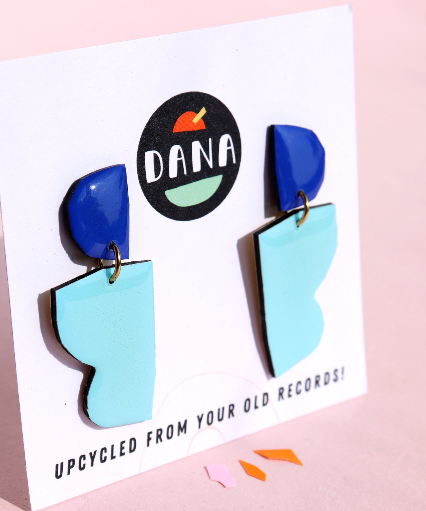 LOLLI in blue / upcycled Irish design