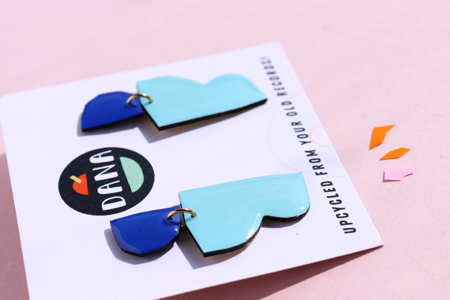 LOLLI in blue / upcycled Irish design