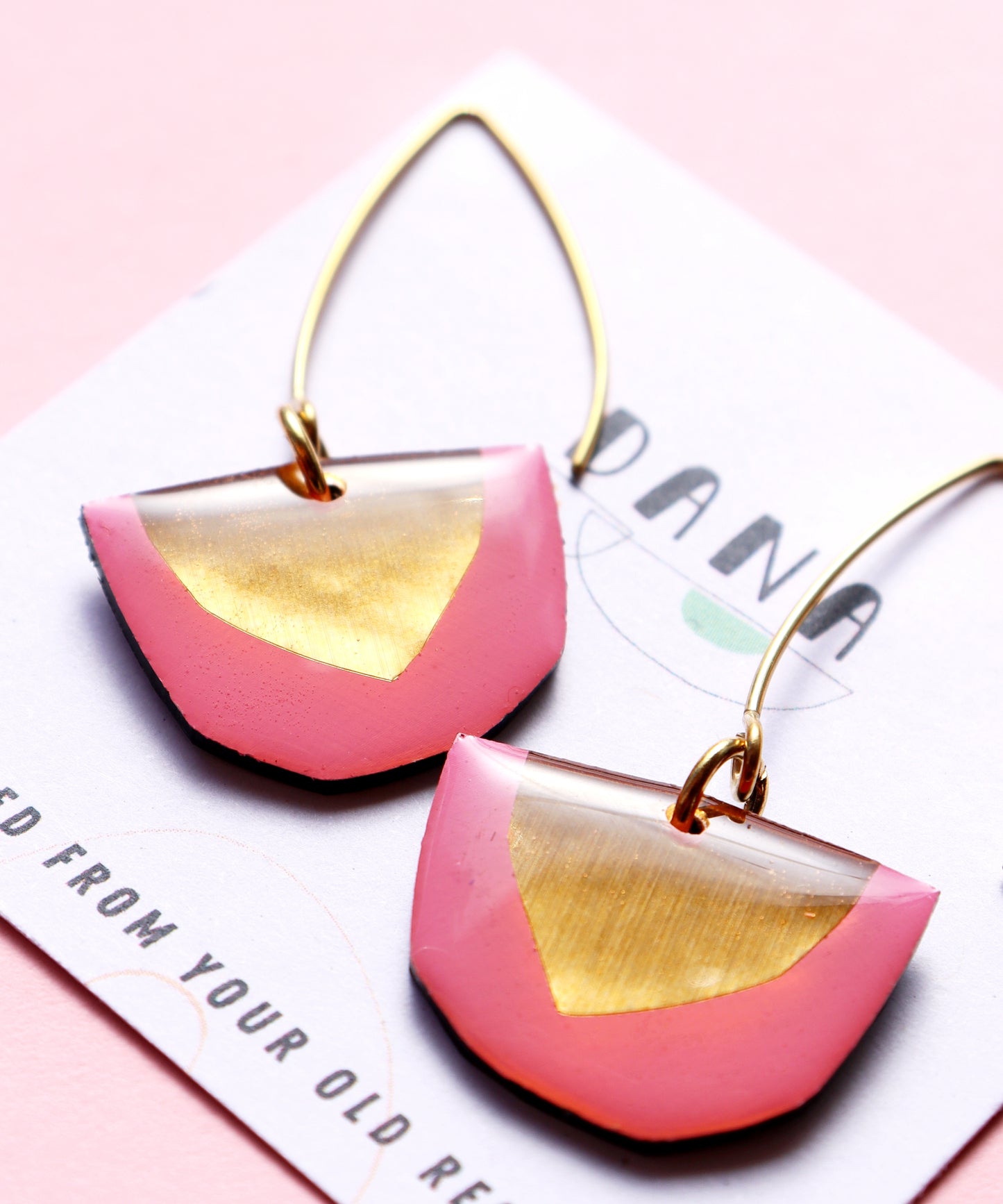 MACY in pink & gold /