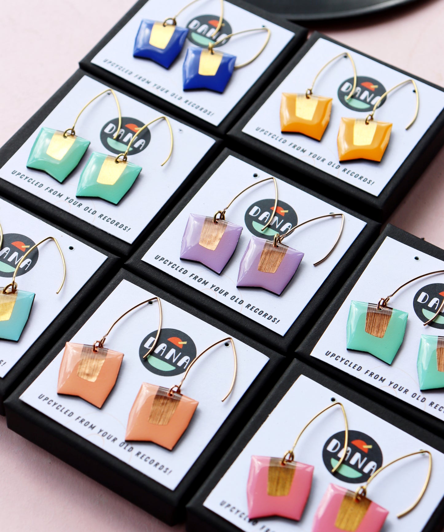 CONNIE in 8 colours with metallic detail / contemporary upcycled chic