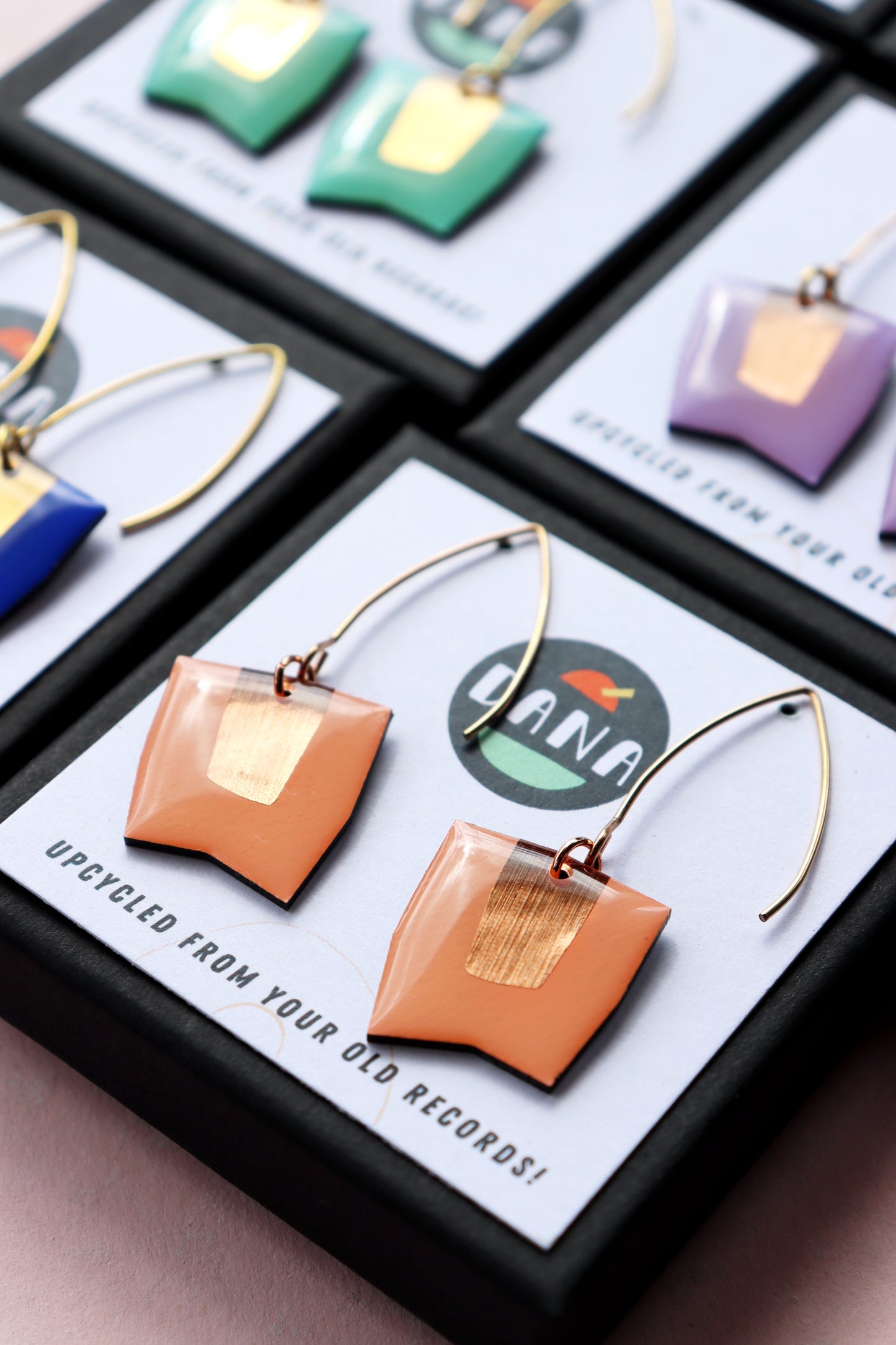 CONNIE in 8 colours with metallic detail / contemporary upcycled chic