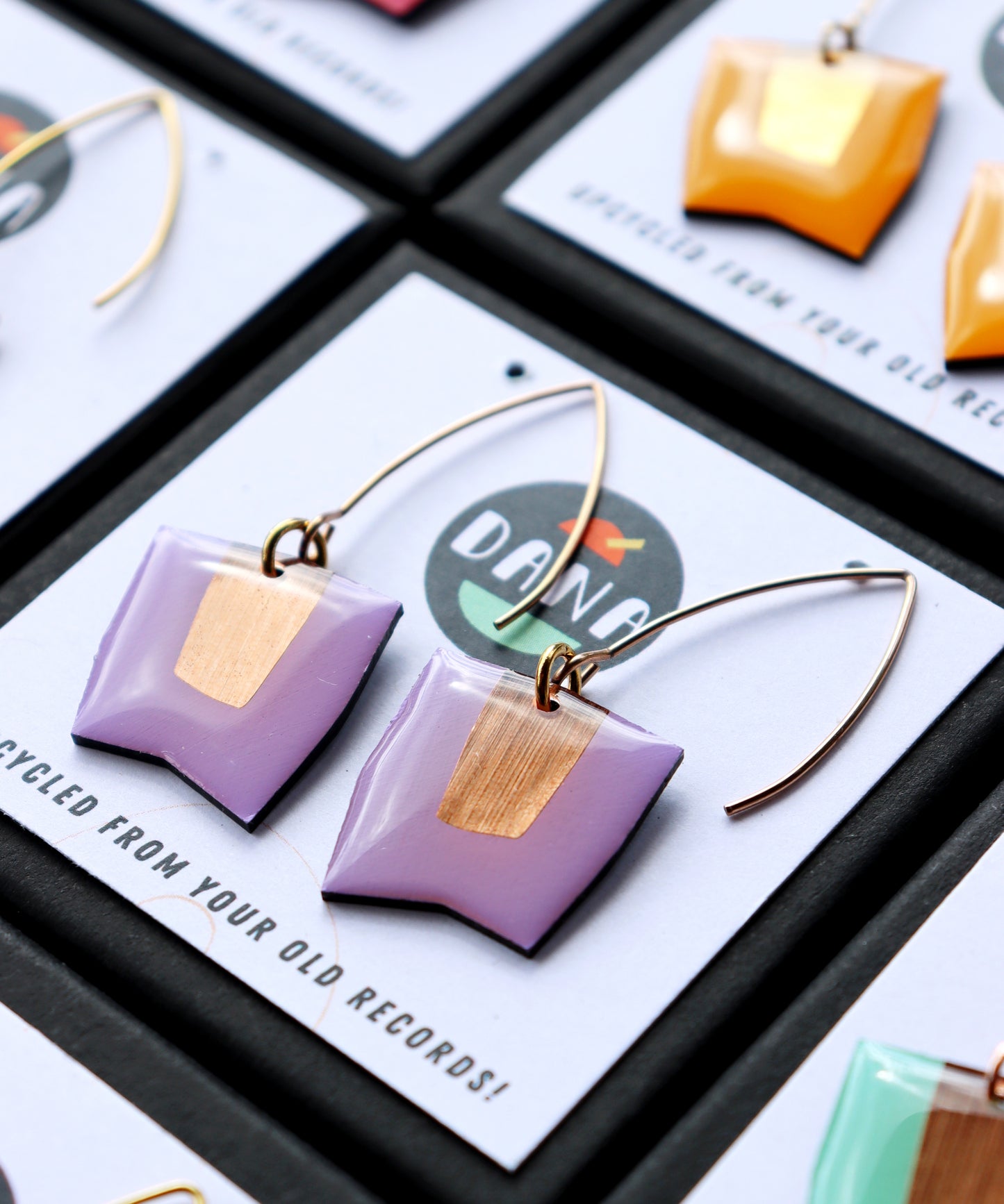 CONNIE in 8 colours with metallic detail / contemporary upcycled chic