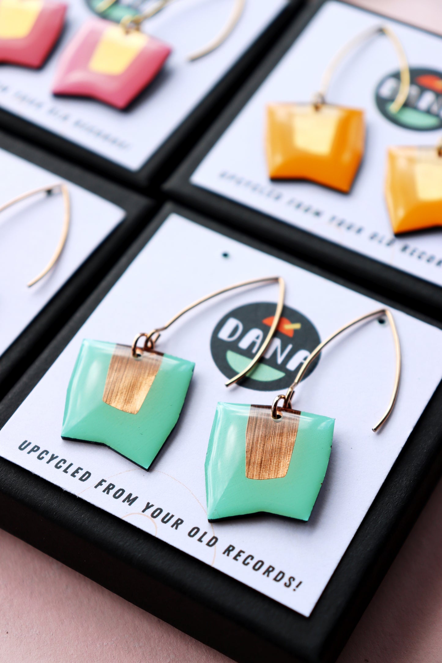 CONNIE in 8 colours with metallic detail / contemporary upcycled chic