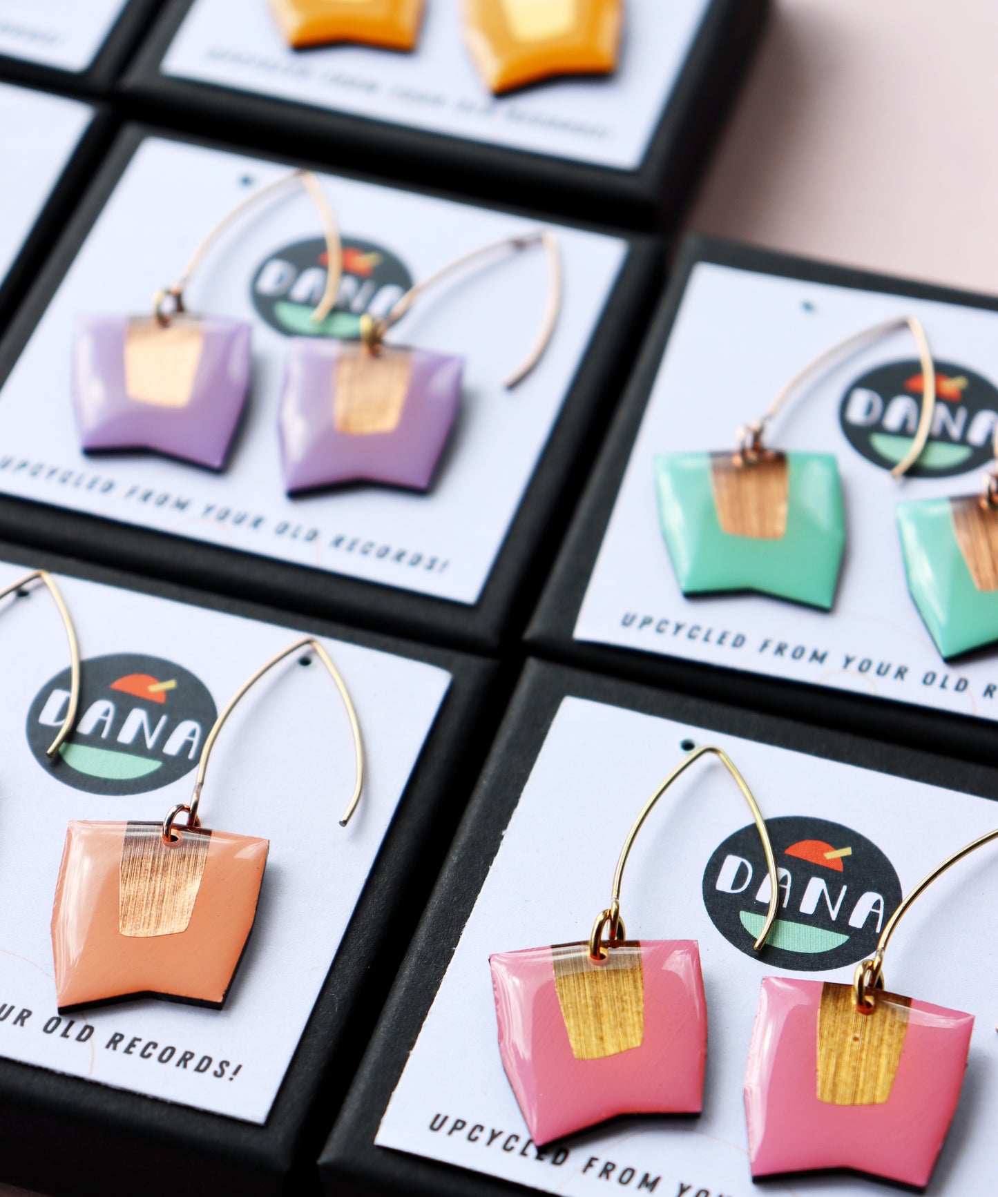 CONNIE in 8 colours with metallic detail / contemporary upcycled chic