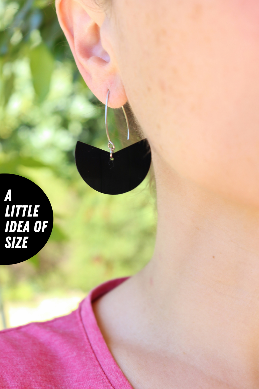 20% OFF Swing Out Sister / ooak upcycled vinyl earrings in deep blue