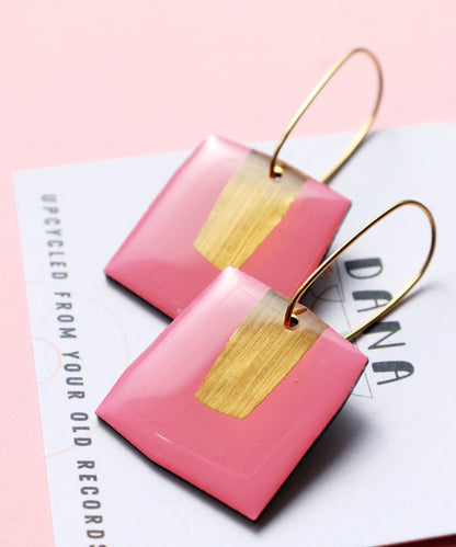 PATSY no.2 in 8 colours / modern geometric colourful earrings handmade in Ireland