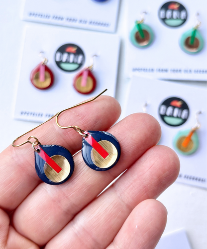 MOLLY | small juicy minimal teardrops in varied colour ways