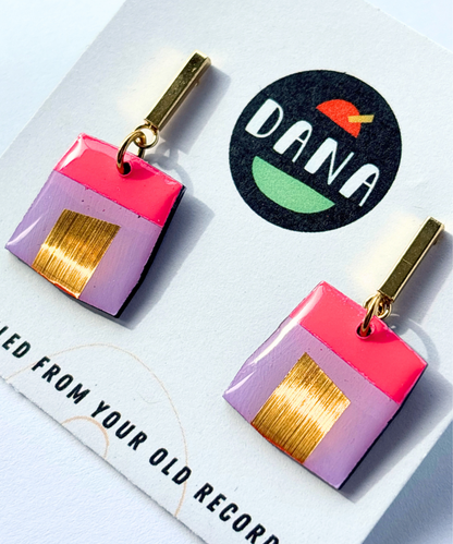 BETTE in neon pink, lilac, and gold