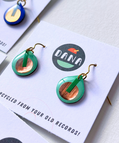 MOLLY | small juicy minimal teardrops in varied colour ways