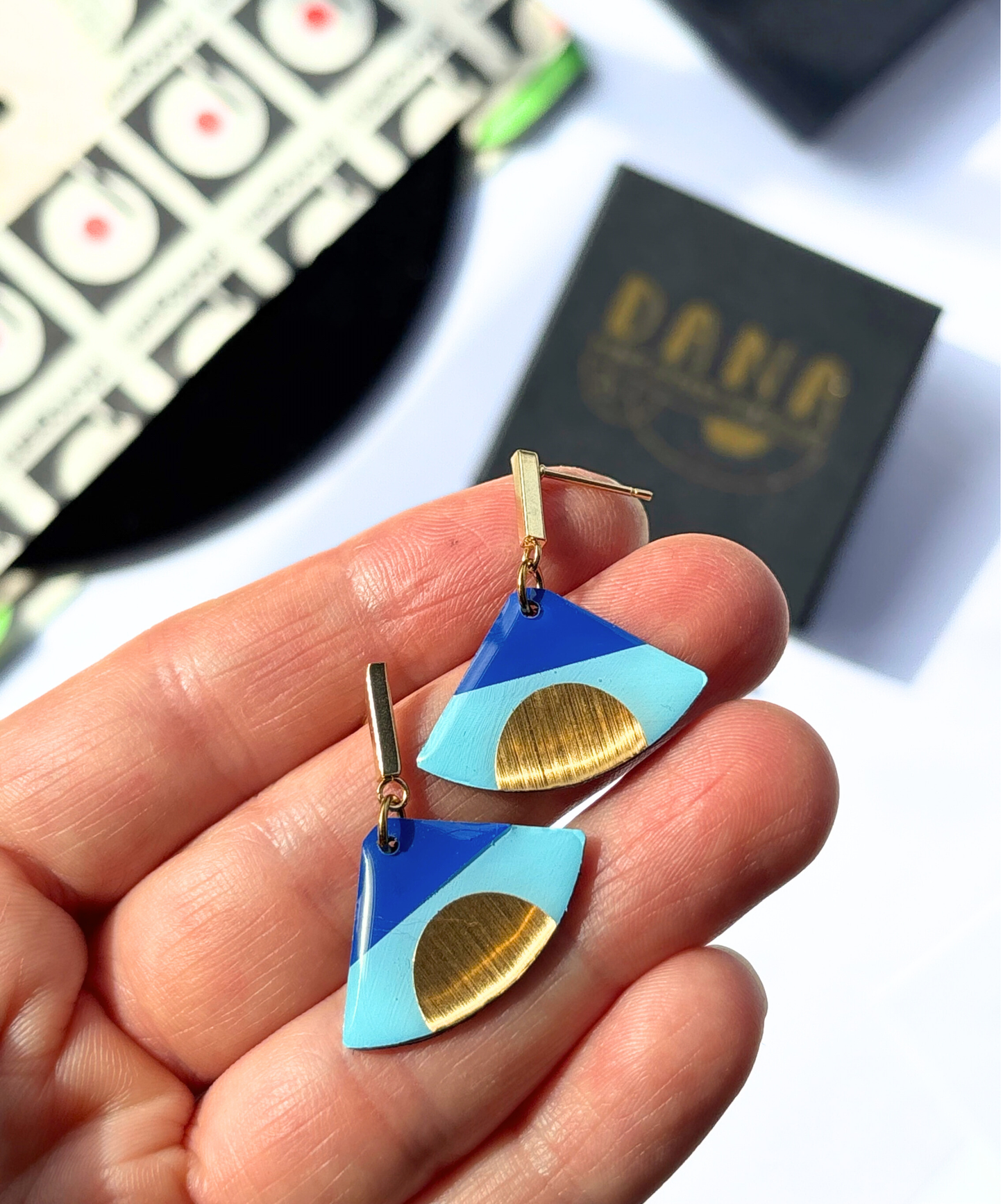 ISLA / Art Deco inspired beauties in various colours with lush gold