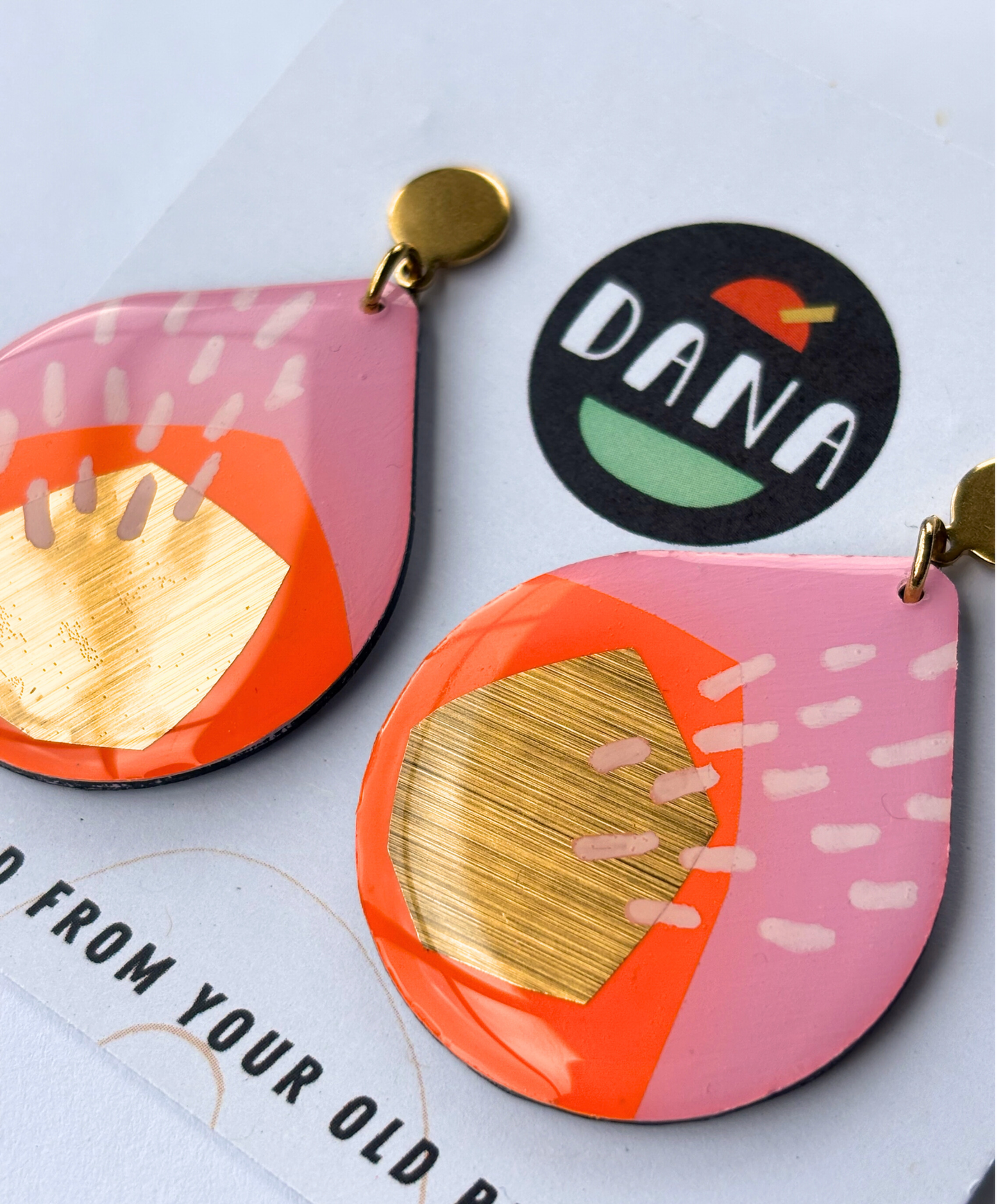 CALI no.2 in pink, orange, gold