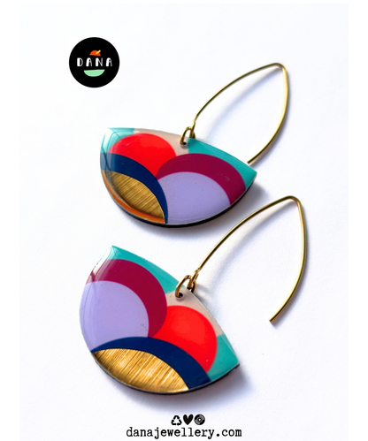 DOLLY small | oh so very cute rolling hills with a splash of colours and metallic details | pick your favourite