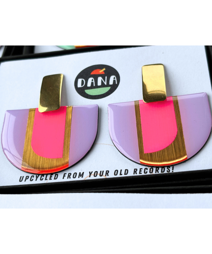 ROSA in neon pink, lilac, lush gold