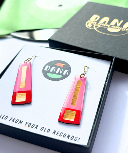 LEXI in pink, red, lush gold