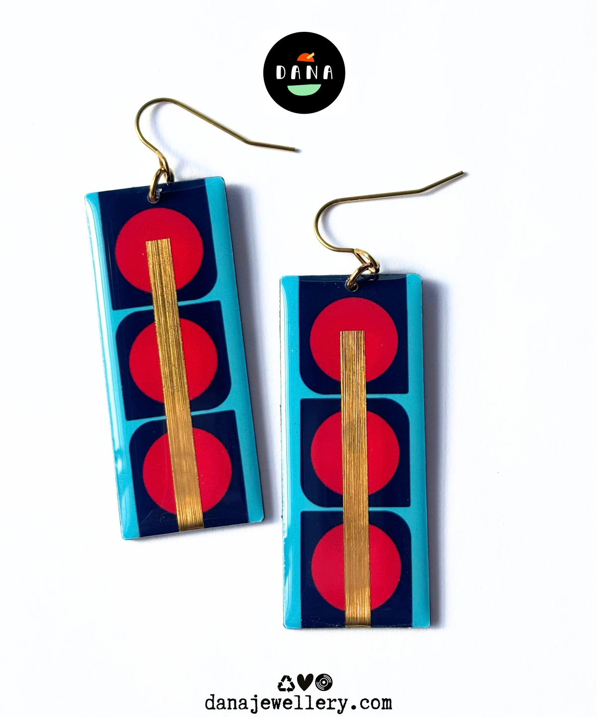 BARA | light blue, navy blue, red, gold