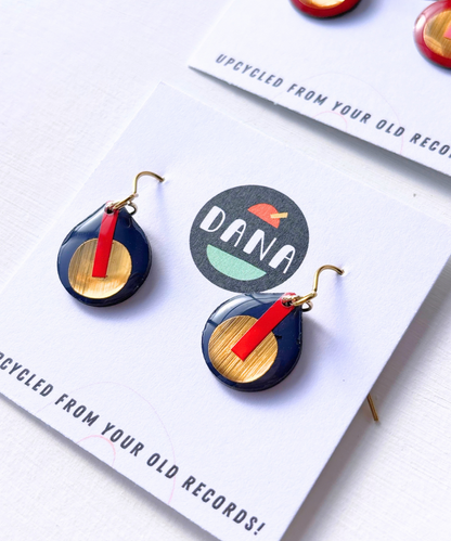 MOLLY | small juicy minimal teardrops in varied colour ways