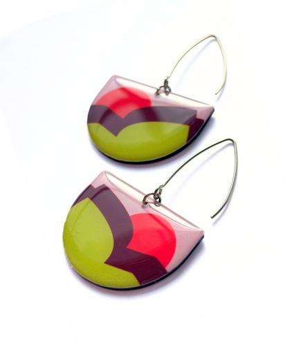 SUZY | colourful contemporary statement earrings | pick your favourite