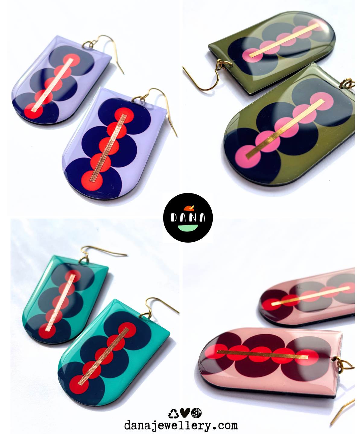 MONA | fun graphic original mid century modern inspired pattern | pick your favourite