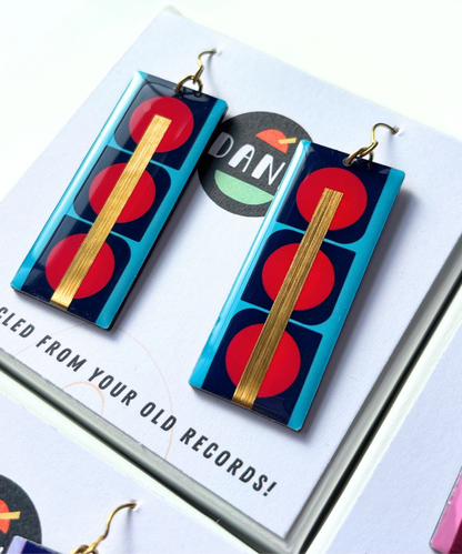 BARA | light blue, navy blue, red, gold