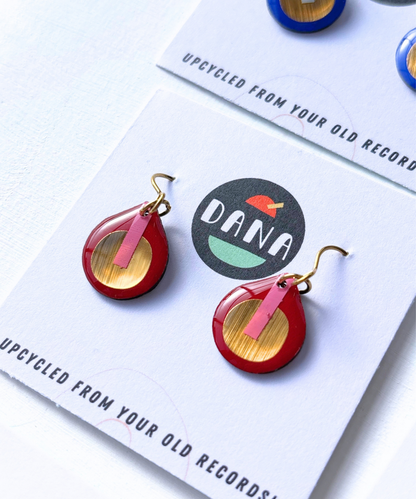 MOLLY | small juicy minimal teardrops in varied colour ways
