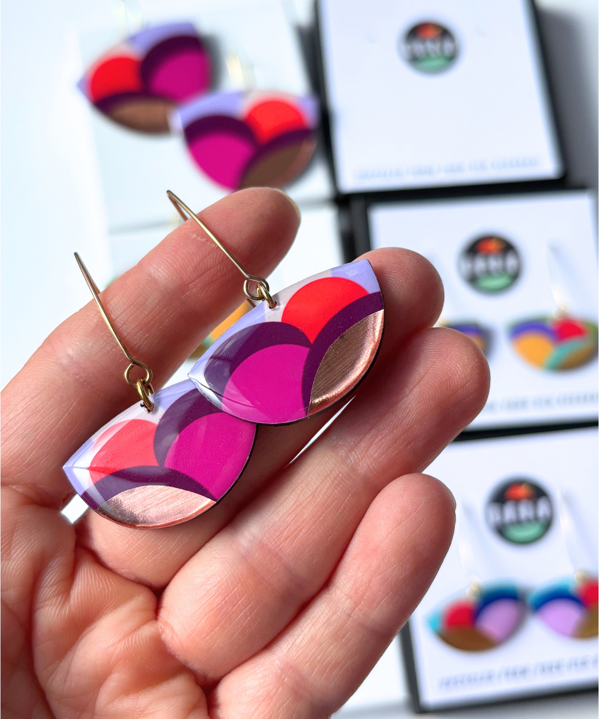DOLLY small | oh so very cute rolling hills with a splash of colours and metallic details | pick your favourite