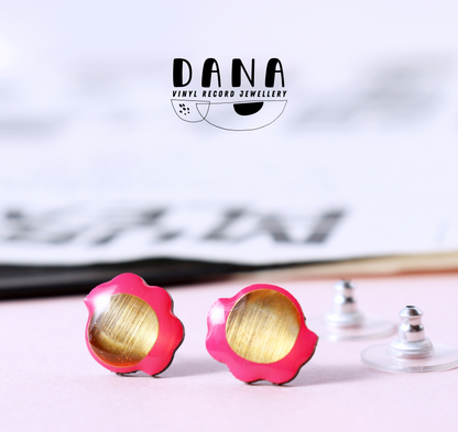 40% OFF Hot pink Froufrou studs | 1 gold / 4 copper left
